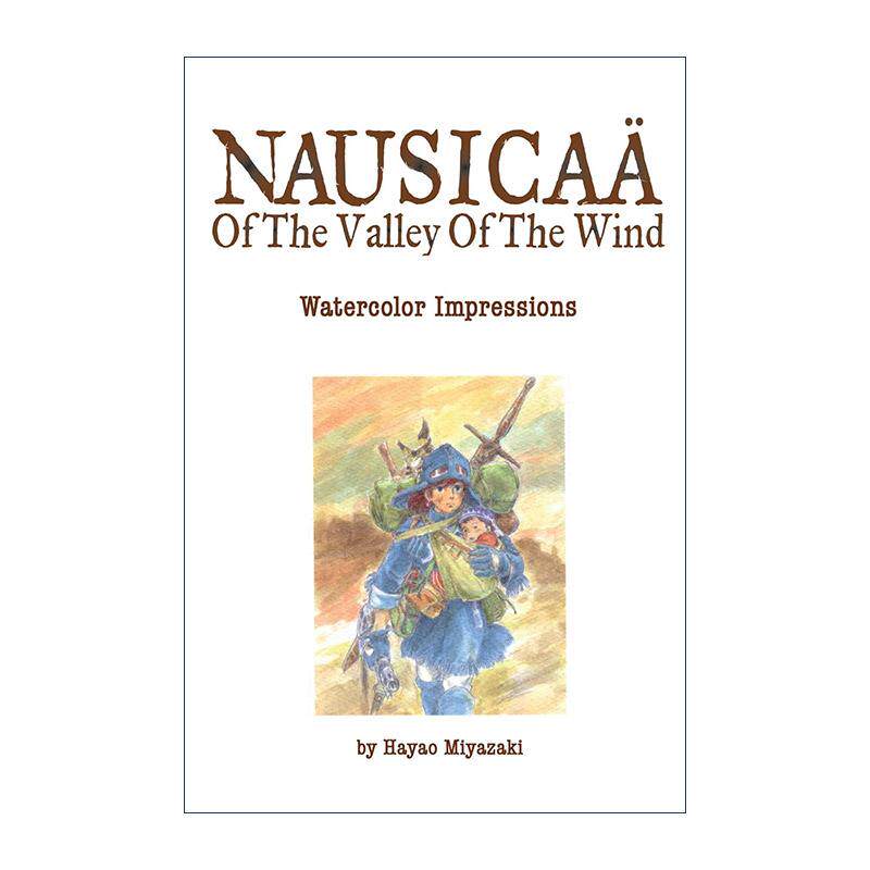 英文原版 Art of Nausica of the Valley of the Wind 风之谷 电影艺术画册设定集 宫崎骏 英文版 进口英语原版书籍