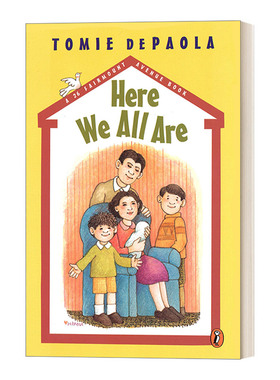 英文原版 Here We All Are 26 Fairmount Avenue 我们在这 繁梦大街26号续集 凯迪克奖、纽伯瑞奖得主Tomie dePaola 英文版 进口书