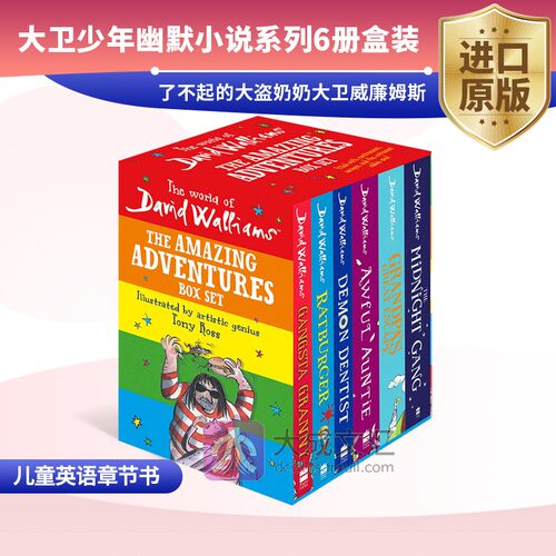 大卫少年幽默小说系列6册盒装