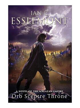 英文原版 Orb Sceptre Throne 球形权杖宝座 玛拉兹帝国奇幻小说 英文版 进口英语原版书籍