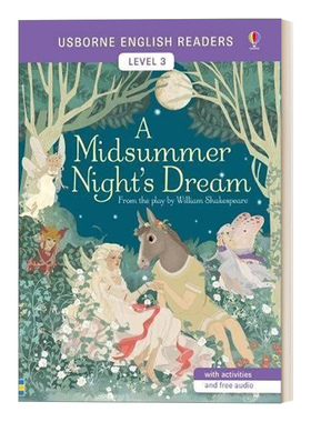 英文原版 English Readers Level 3 A Midsummer Night's Dream 分级阅读3 仲夏夜之梦 英文版 进口英语原版书籍