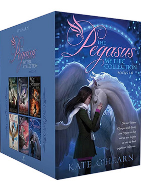 英文原版 The Pegasus Mythic Collection Books 1-6 飞马神话1-6册套装 英文版 进口英语原版书籍