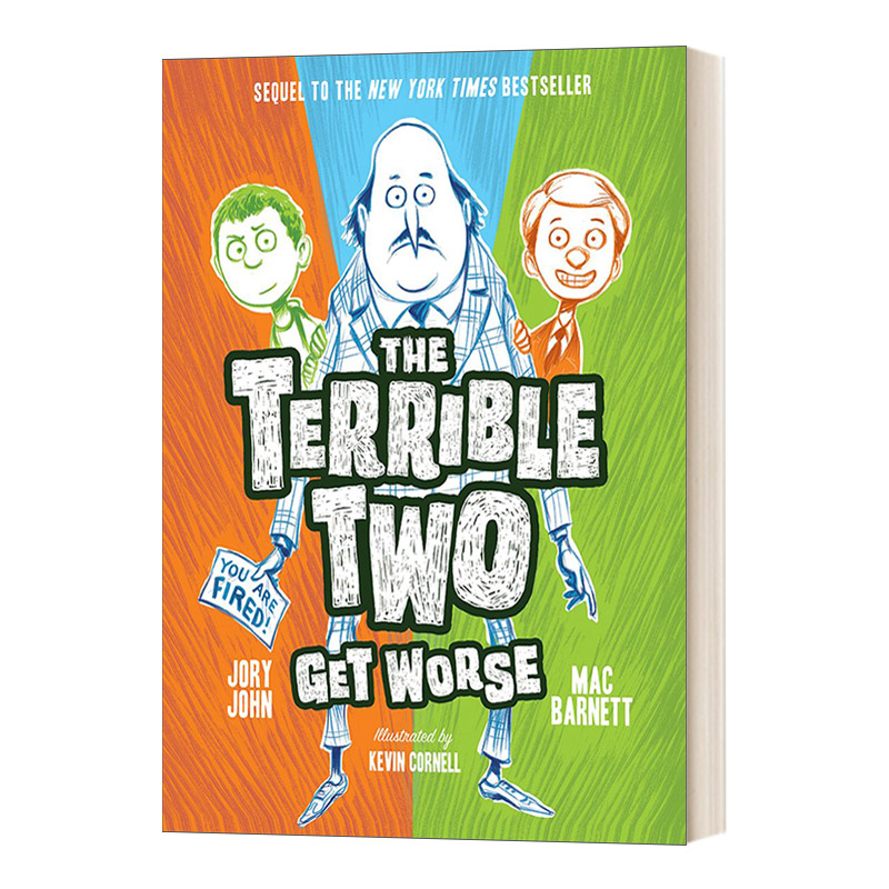 英文原版 Terrible Two Get Worse 淘气二人组召回校长 英文版 进口英语原版书籍儿童图书