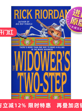英文原版 The Widower's Two-Step Tres Navarre 02 特雷斯纳瓦荷系列2 鳏夫的两步棋 惊悚悬疑小说 Rick Riordan进口英语原版书籍