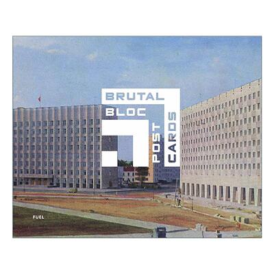 英文原版 Brutal Bloc Postcards 野兽派东欧建筑明信片精装 英文版 进口英语原版书籍