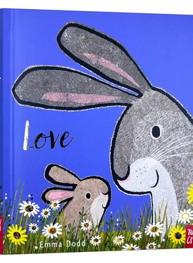英文原版 Love 爱的表白书 纸板书 Emma Dodd儿童情感绘本 精装 英文版 进口英语原版书籍