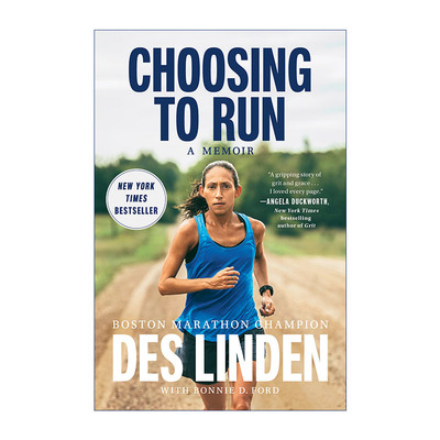英文原版 Choosing to Run 选择跑起来 女性传记 波士顿马拉松冠军Des Linden 精装 英文版 进口英语原版书籍