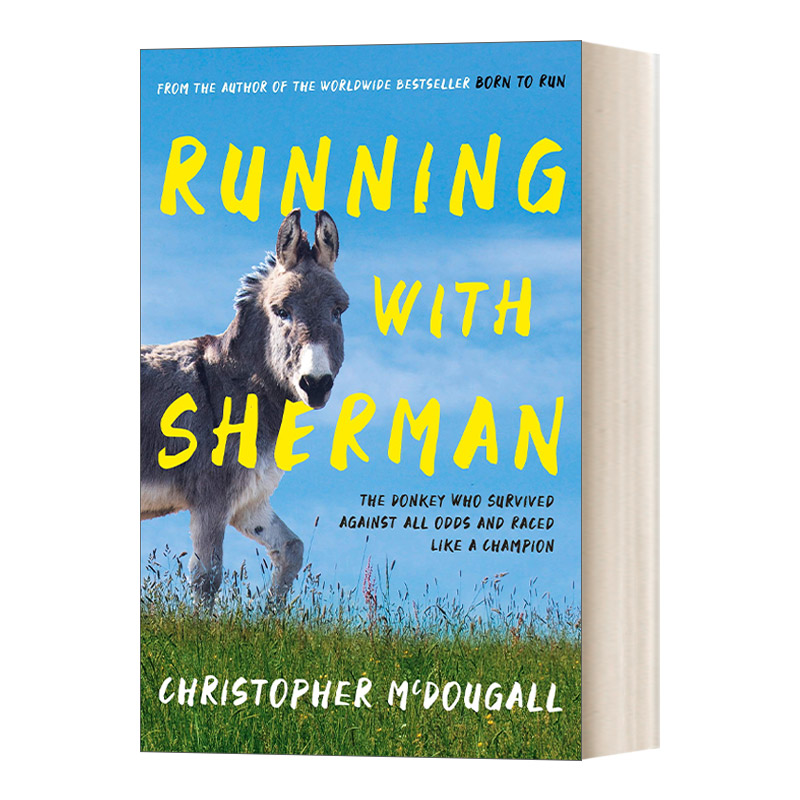 英文原版 Running with Sherman 天生就会跑2.0 与谢尔曼一起奔跑 一头克服重重困难像冠军一样奔跑的驴 英文版 进口英语原版书籍