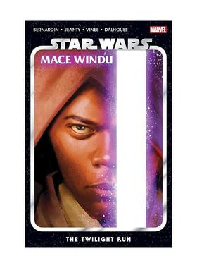 英文原版 Star Wars Mace Windu The Twilight Run 星球大战 梅斯·温杜 暮光逃亡 漫威漫画 Marc Bernardin 进口英语原版书籍