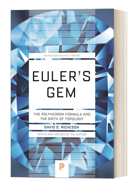 英文原版 Euler's Gem: The Polyhedron Formula and the Birth of Topology 欧拉定理 多面体公式与拓扑学的诞生 英文版 进口书籍