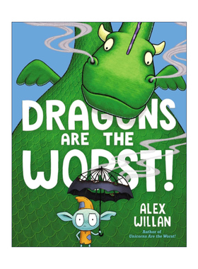英文原版绘本 Dragons Are the Worst! 坏坏的龙 精装绘本 英文版 进口英语原版书籍