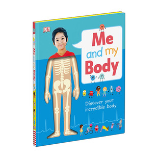 英文版 书籍 Book 从头到脚 Body Top Bottom 进口英语原版 英文原版 身体百科书