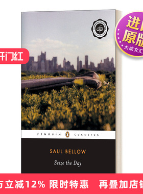 英文原版小说 Seize the Day 抓住时机 英文版 进口英语原版书籍