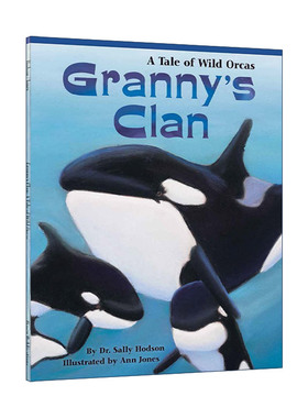 英文原版 Granny's Clan 奶奶的家族 野生虎鲸的故事 2013紫蜻蜓奖 儿童动物科普绘本 Sally Hodson 英文版 进口英语原版书籍