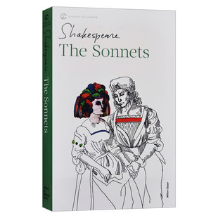 莎士比亚十四行诗 进口英语书籍 Sonnets Shakespeare The William 英文版 英文原版 文学诗歌集154首