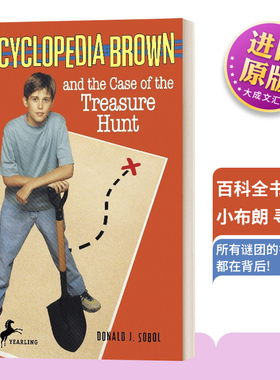 英文原版 Encyclopedia Brown And the Case of the Treasure Hunt 百科全书小布朗 寻宝案 英文版 进口英语原版书籍儿童图书