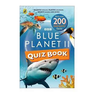 BBC记录片蓝色星球2谜题书 书籍 Planet 进口英语原版 英文版 少儿益智科普 Book Quiz Blue 英文原版