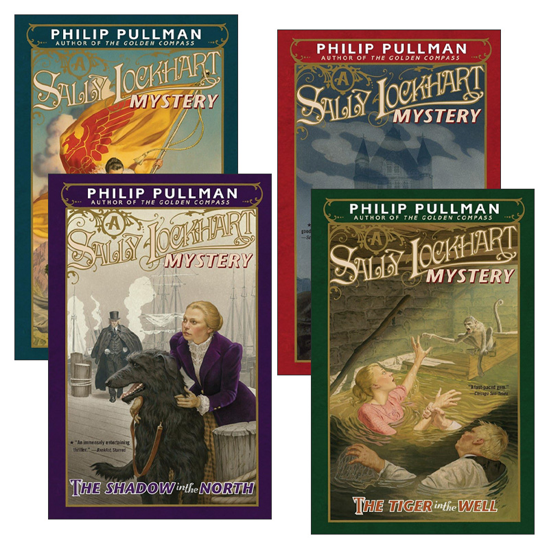 英文原版 A Sally Lockhart Mystery 萨莉·洛克哈特之谜系列4册 青少年推理小说 黑暗物质三部曲作者Phillip Pullman 英文版 进口