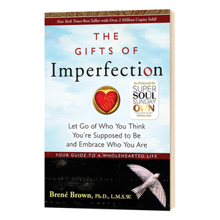 Imperfection The 原版 BreneBrown 脆弱 Gifts 礼物 英文原版 英文版 力量 不完美 布琳布朗博士 英语心理励志读物书籍