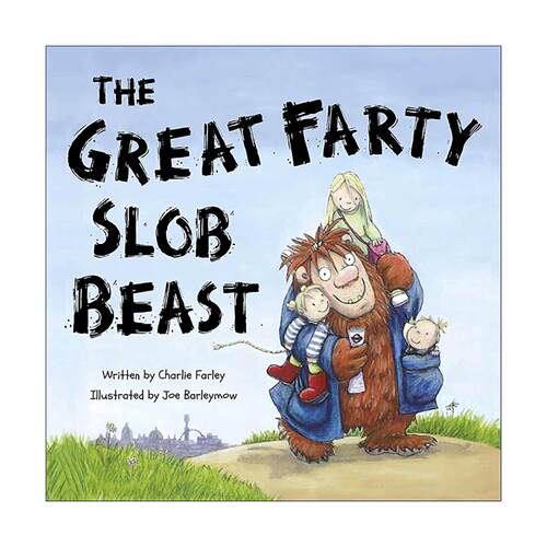 英文原版 The Great Farty Slob Beast 大屁懒虫兽 大开本儿童韵律幽默绘本 英文版 进口英语原版书籍