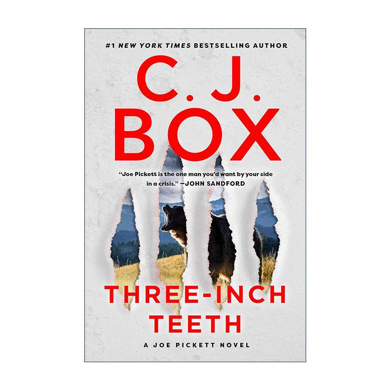 英文原版 Three-Inch Teeth 三英寸的牙齿 犯罪悬疑小说 蓝色天堂作者C.J. Box巴克斯 英文版 进口英语原版书籍