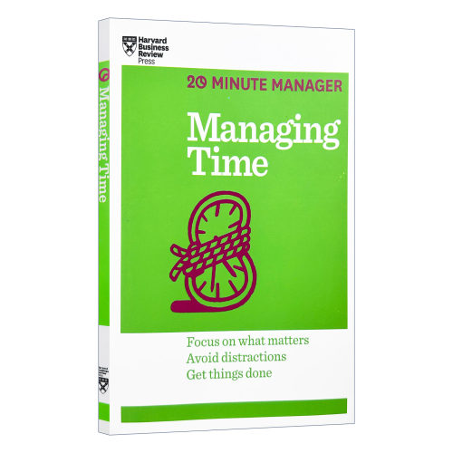 英文原版 Managing Time HBR 20-Minute Manager Series 时间管理 哈佛商业评论二十分钟管理丛书系列 英文版 进口英语原版书籍