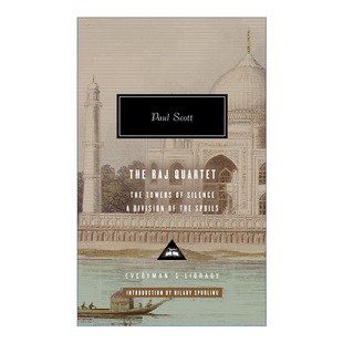 英文原版 The Raj Quartet Vol.2 Everyman's Library 统治四部曲 卷二 寂静的塔群 分赃 Paul Scott 英文版 进口书籍