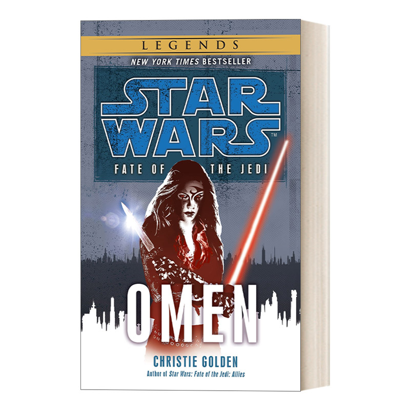 英文原版小说 Star Wars Fate of the Jedi 02 Omen 星球大战 绝地的命运系列2 前兆 科幻小说 简装 英文版 进口英语原版书籍
