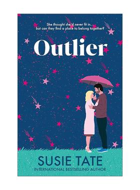 英文原版 Outlier 局外人 社恐自闭讲师vs阅读障碍失眠乐队主唱 英文版 进口英语原版书籍