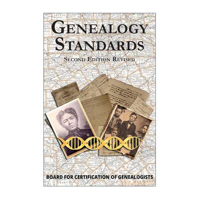 英文原版 Genealogy Standards 家谱学标准 第二版 经典系谱学指南 家庭史学 英文版 进口英语原版书籍