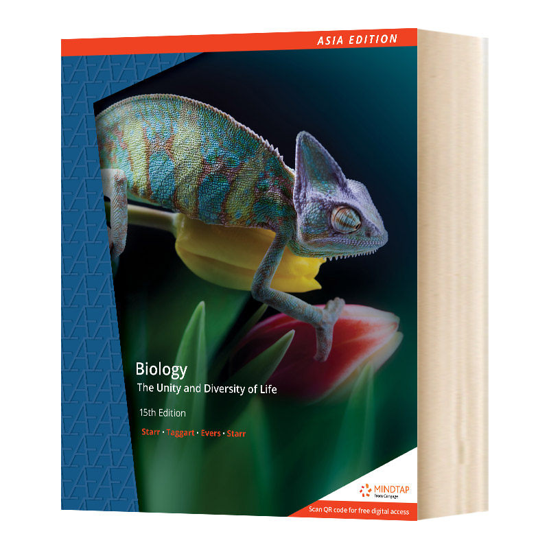 正版现货 英文原版 Biology The Unity and Diversity of Life 生物学 生命的统一性与多样性 第15版 英文版 进口原版书籍