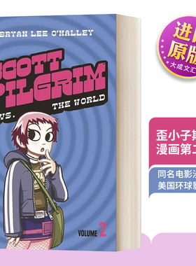 英文原版 Scott Pilgrim — Scott Pilgrim Vs The World Volume 2 歪小子斯科特漫画第二卷 英文版 进口英语原版书籍