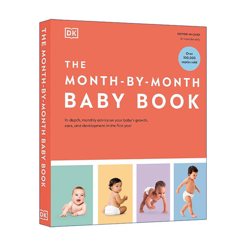 英文原版 The Month-by-Month Baby Book 宝宝逐月成长指南 护理育儿科普百科精装 英文版 进口英语原版书籍