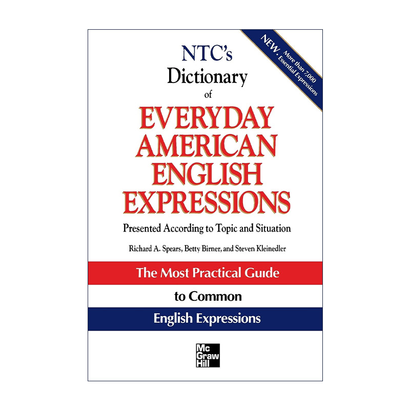 英文原版 NTC's Dictionary of Everyday American English Expressions 美国英语口语辞典 英文版 进口英语原版书籍