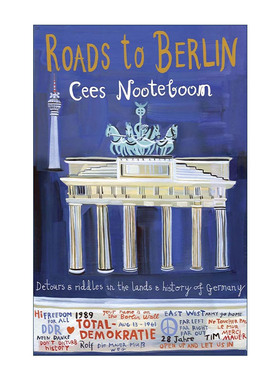 英文原版 Roads to Berlin 迈向柏林之路 塞斯·诺特博姆 Cees Nooteboom 英文版 进口英语原版书籍