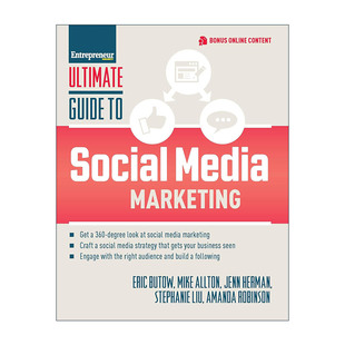 Marketing 书籍 Guide 进口英语原版 英文版 社交媒体营销终极指南 Media Social Ultimate 英文原版