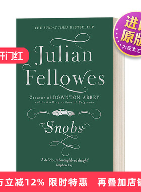英文原版小说 Snobs 朱利安·费罗斯 势利小人 唐顿庄园编剧 英文版 进口英语原版书籍