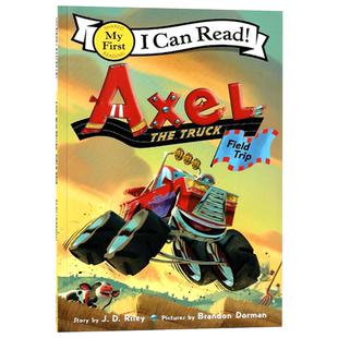 英文原版 Axel the Truck Field Trip My First I Can Read 小卡车Axel系列 英文版儿童图书