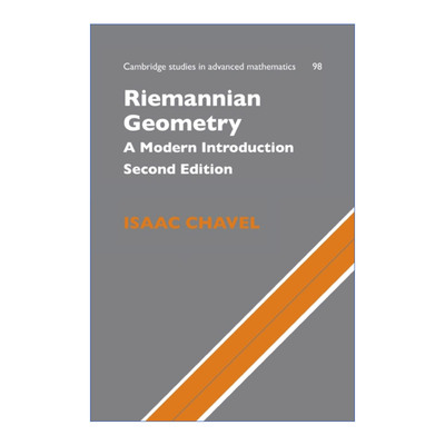 英文原版 Riemannian Geometry 黎曼几何 剑桥高等数学研究系列 英文版 进口英语原版书籍