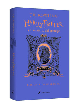 西班牙语原版 Harry Potter y el misterio del Principe 20 Aniv. Ravenclaw 哈利波特与混血王子 拉文克劳版 进口原版书籍