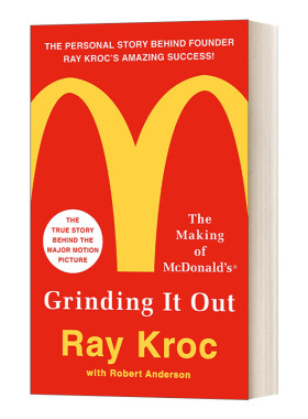 英文原版 Grinding It Out The Making of McDonald's 苦心经营 麦当劳创业史 简装 英文版 进口英语原版书籍