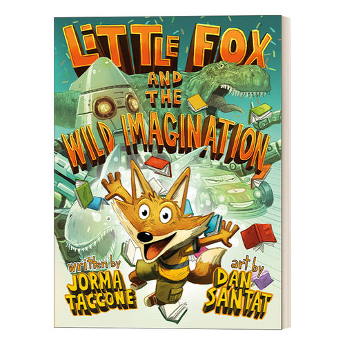 英文原版绘本 Little Fox and the Wild Imagination 小狐狸和狂野想象力 Dan Santat 精装绘本 英文版 进口英语原版书籍