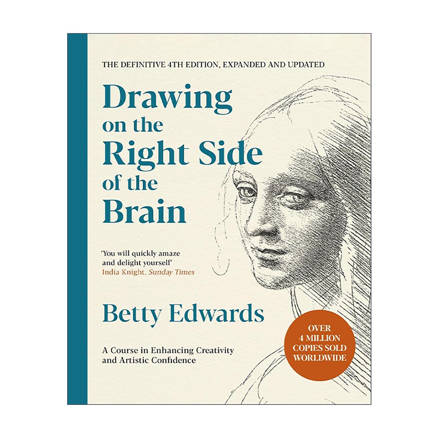 英文原版 Drawing on the Right Side of the Brain 右脑绘图 第四版修订版 提高创造力与艺术自信的课程 英文版 进口英语原版书籍
