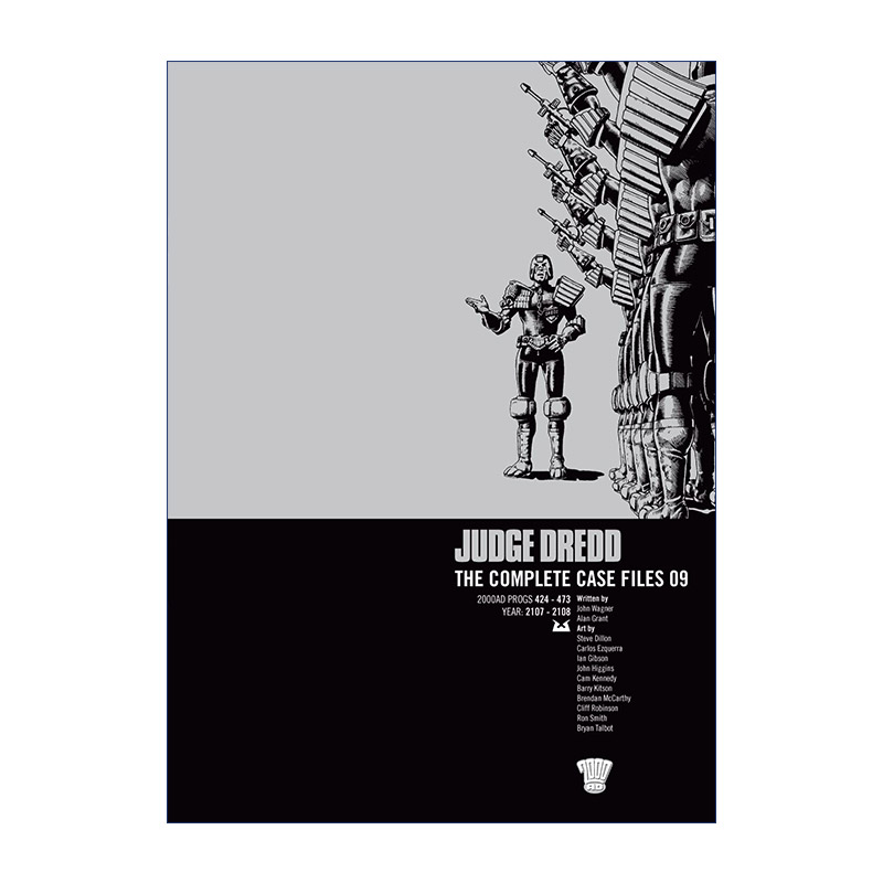 英文原版 Judge Dredd Case File 9 特警判官 漫画合集9 英文版 进口英语原版书籍