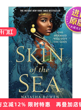 英文原版 Skin of the Sea 海的皮肤 青少年奇幻小说 黑色美人鱼 Natasha Bowen 英文版 进口英语原版书籍