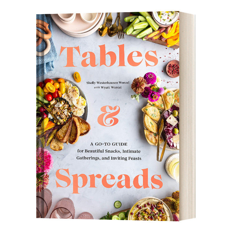 精装 英文原版 Tables & Spreads 甜点烘焙搭配 面包涂酱 摆拍专业摄影指南 英文版 进口英语原版书籍