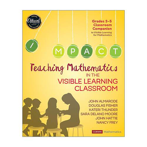 英文原版 Teaching Mathematics in the Visible Learning Classroom 3-5年级小学数学课堂可见学习实操方法 进口英语原版书籍