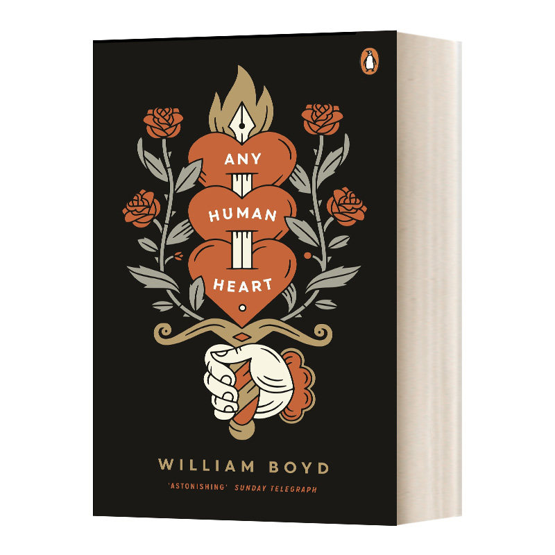 英文原版 any human heart 赤子之心 英文版 进口英语原版书籍 英语