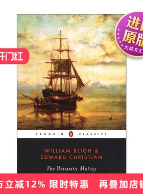 英文原版 The Bounty Mutiny 英文版 进口英语原版书籍