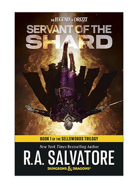 英文原版 Servant of the Shard Dungeons & Dragons The Sellswords Trilogy 01 碎片仆从 龙与地下城 雇佣兵三部曲1 英文版
